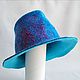 Two-tone Fedora hat, Hats1, Tomsk,  Фото №1