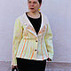 Felted jacket light yellow, Jackets, Verhneuralsk,  Фото №1