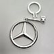 Заказать Брелок Mercedes, брелок для ключей. SilverFun. Ярмарка Мастеров. . Автомобильные сувениры Фото №3
