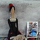кукла ручной работы  кукла тильда  купить тильду  фламенко  испания  испанка  подарок подруге  подарок на день рождение интерьерная кукла
