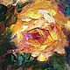 Large oil painting on canvas yellow roses. Pictures. paintmart (oikos). Online shopping on My Livemaster.  Фото №2