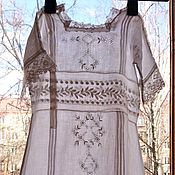 Старинное плетеное льняное кружево, лен, остаток, Франция