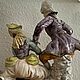 Винтаж: Большая шикарная статуэтка CAPODIMONTE-КАПОДИМОНТЕ, Италия 60г. Статуэтки винтажные. Сказочный уголок. Ярмарка Мастеров.  Фото №5