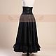 Victorian High-Waisted Black Skirt. Skirts. lacegarden. Online shopping on My Livemaster.  Фото №2