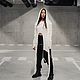 Мантия укороченная white. Мантии. 7grey. Ярмарка Мастеров.  Фото №6