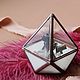 Свадебная шкатулка для колец. Шкатулки для колец. GLASS OBJECTS. Интернет-магазин Ярмарка Мастеров.  Фото №2