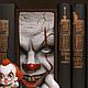 Booknook- вставка(шкатулка) между книг  «Пеннивайз». Шкатулки. Decoshelf. Интернет-магазин Ярмарка Мастеров.  Фото №2