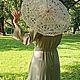 Заказать Ажурный зонт макраме от солнца, для свадьбы, фотосессии. Аренда. Kotick_decor. Ярмарка Мастеров. . Зонты Фото №3