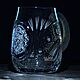 Заказать Хрустальная пивная кружка с объёмной гравировкой. GLASS-DECO. Ярмарка Мастеров. . Бокалы Фото №3
