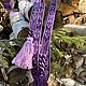 Girdle Femininity lilac-purple. Belts and ribbons. ЛЕЙЛИКА - пояса и очелья для всей семьи. My Livemaster. Фото №5