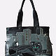 Leather bag 'Black cat', Classic Bag, Belgorod,  Фото №1