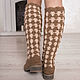 Boots demi-season "Anastasia". High Boots. KnittedBoots. My Livemaster. Фото №4