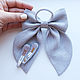 Bow Hairpin Linen Embroidery Proleski. Hairpins. annetka-ann (annetka-ann). My Livemaster. Фото №6
