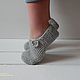 'In silver' a deal women's / knitted, Slippers, Tyumen,  Фото №1