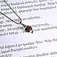 Silver Garnet Pendant with Red Zircons SS0001. Pendants. Sunny Silver. Online shopping on My Livemaster.  Фото №2