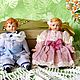 interior doll: Lizonka and Nikolenka. Interior doll. Nadezhda Belova Christmas gift. Online shopping on My Livemaster.  Фото №2