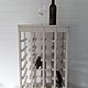 Wine rack for 28 bottles with table top, Shelving, Moscow,  Фото №1