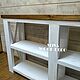 Консоль из массива 4 секции. Консоли. SLIVA wood deco. Ярмарка Мастеров.  Фото №4