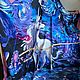 Unicorn shawl, Louis Vuitton, silk, Italy, Vintage handkerchiefs, Arnhem,  Фото №1