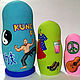Copy of Custom nesting doll  Portrait matryoshka 4 pieces. Dolls1. baklanchik11. Online shopping on My Livemaster.  Фото №2