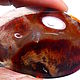 Rare! Agate 'Heather field'. Cabochon, Cabochons, Moscow,  Фото №1