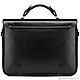 Order Leather briefcase 'Stalker' (black). Russian leather Guild. Livemaster. . Brief case Фото №3