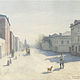 To buy the painting style in watercolors Moscow, Pyatnitskaya street, Pictures, Moscow,  Фото №1