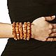 Bracelet natural amber raw stone natural, Bead bracelet, Kaliningrad,  Фото №1
