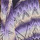 Shawl knitting Wisteria fishnet big. Shawls. Bright Shawls by BorchankaZL. Online shopping on My Livemaster.  Фото №2