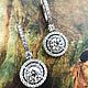 Серьги с бриллиантами по 2 карата. Серьги классические. PURE DIAMONDS Jewelry. Интернет-магазин Ярмарка Мастеров.  Фото №2