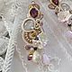  винтаж. Серьги-пусеты. luxurysoutache. Ярмарка Мастеров.  Фото №4