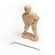 Wooden figurine 'the Hockey player'. Wooden figure. Figurine. SiberianBirchBark (lukoshko70). My Livemaster. Фото №6
