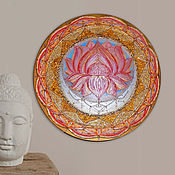 Картины и панно handmade. Livemaster - original item Mandala of female happiness and fertility on canvas. Handmade.