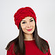 Women's headband. Knitted headband. Headband hair, Bandage, Sofia,  Фото №1