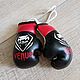Order Boxing gloves in the car. Pincher Puncher (Евгения). Livemaster. . Car souvenirs Фото №3