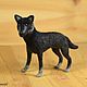 Felt toy Black wolf. Felted Toy. Homaaxel. Online shopping on My Livemaster.  Фото №2