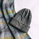 Вязаная шапка  унисекс. Шапки. Vitorywool студия ручного вязания. Ярмарка Мастеров.  Фото №6
