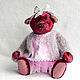 Коллекционная мишка тедди Анфиса. Мишки Тедди. Handsewing.toys (Ирина). Ярмарка Мастеров.  Фото №4