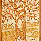 Древо жизни(батик панно). Картины. Разина Елена (картины,куклы,батик). Интернет-магазин Ярмарка Мастеров.  Фото №2