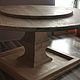 TABLES: Large oak table with a rotating top. Tables. Joinery in Altai. My Livemaster. Фото №4