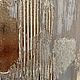 Стильная Картина для спальни в спокойных оттенках с рельефом и золотом. Картины. Марина Скромова Премиальные Картины. Ярмарка Мастеров.  Фото №4