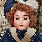 Парик для антикварных и современных коллекционных кукол