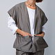 Kimono vest (art. 03-4501). Vests. Eugenya Kapustyan Fashion Store (mjfashion). Online shopping on My Livemaster.  Фото №2