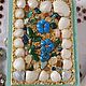  Box with shells Flower 1. Box. Nadezhda Belova Christmas gift. My Livemaster. Фото №11