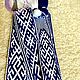 Belt Svarozhich and Arepa white-blue. Belts and ribbons. ЛЕЙЛИКА - пояса и очелья для всей семьи. Online shopping on My Livemaster.  Фото №2