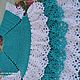 Платье для девочки вязаное,, Мятная карамелька,,. Платье. Юлия Русакова (вязание крючком для Вас и ваших малышей) (yulia2102). Интернет-магазин Ярмарка Мастеров.  Фото №2