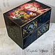 Mini dresser for Tarot cards Magic. Mini Dressers. Gifts from Irina Egorova. Online shopping on My Livemaster.  Фото №2