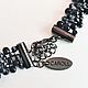 КОМПЛЕКТ УКРАШЕНИЙ "МЕРЦАНИЕ НОЧИ". Комплекты украшений. France.Art.Life.Bijoux (francebijouxl). Ярмарка Мастеров.  Фото №5
