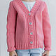 Кардиган с косичками вязаный для девочки. Кардиган. VA kids knitwear. Ярмарка Мастеров.  Фото №8