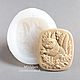 Molds: 4,2 x 3,6 cm for cabochon or suspension Protein silicone mold, Molds for making flowers, Astrakhan,  Фото №1
